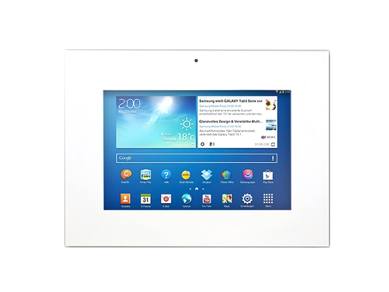 TabLines TWE003W Tablet Wandeinbau für Samsung Tab 3 10.1