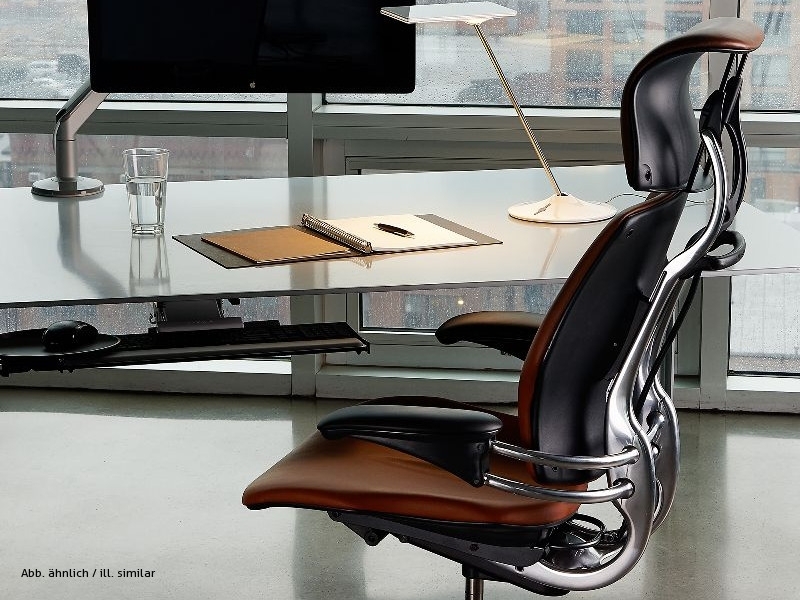 Humanscale Chefsessel Leder Freedom Headrest