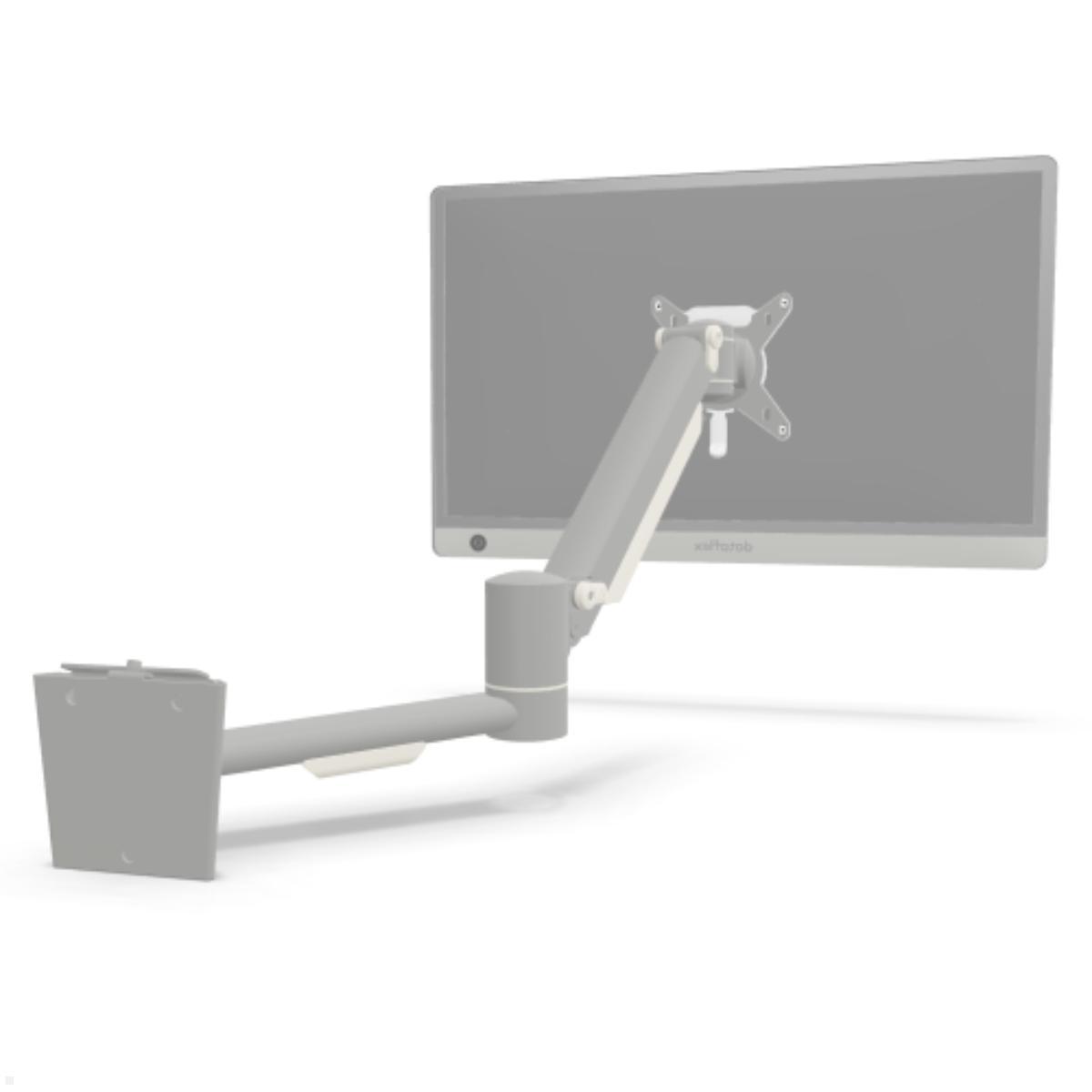 Dataflex Viewmate plus Monitor Wandhalterung (52.834) silber, Rückseite