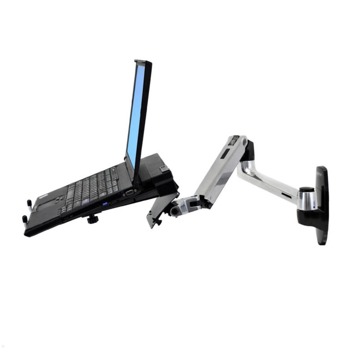 Ergotron LX Arm Notebook Wandhalterung (45-243-526), silber