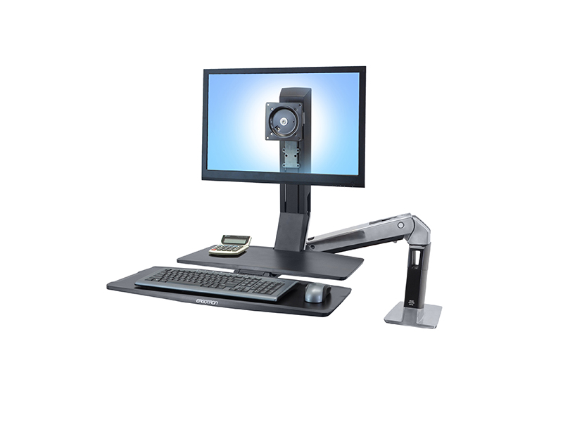 EOL - Ergotron WorkFit-A Monitorhalter HD mit Arbeitsfläche (24-314-026)