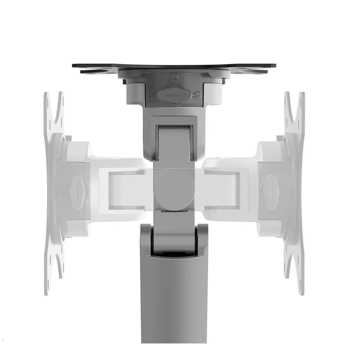 Neomounts DS70-250SL2 Monitorhalter für 2 Monitore, silber neigbar