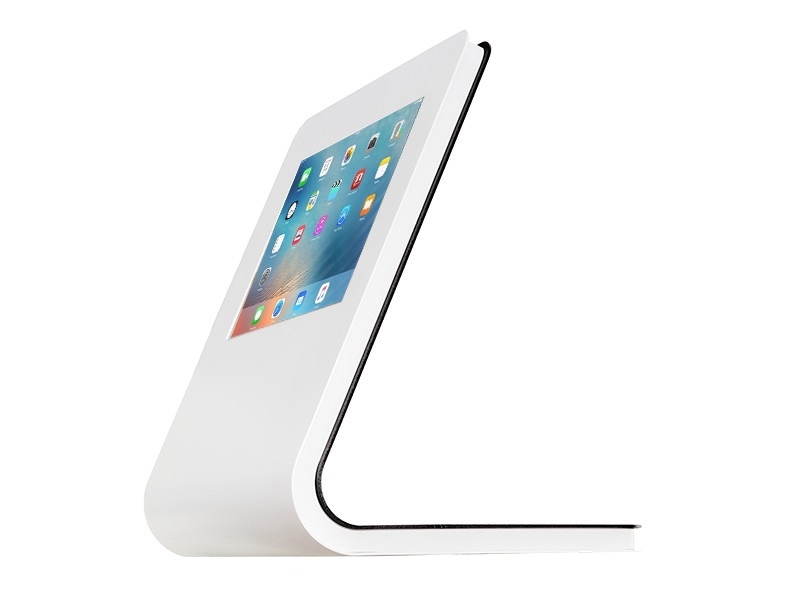 TabLines TTS003 Design Tablet Stand für Apple iPad Air 1 seitliche Ansicht