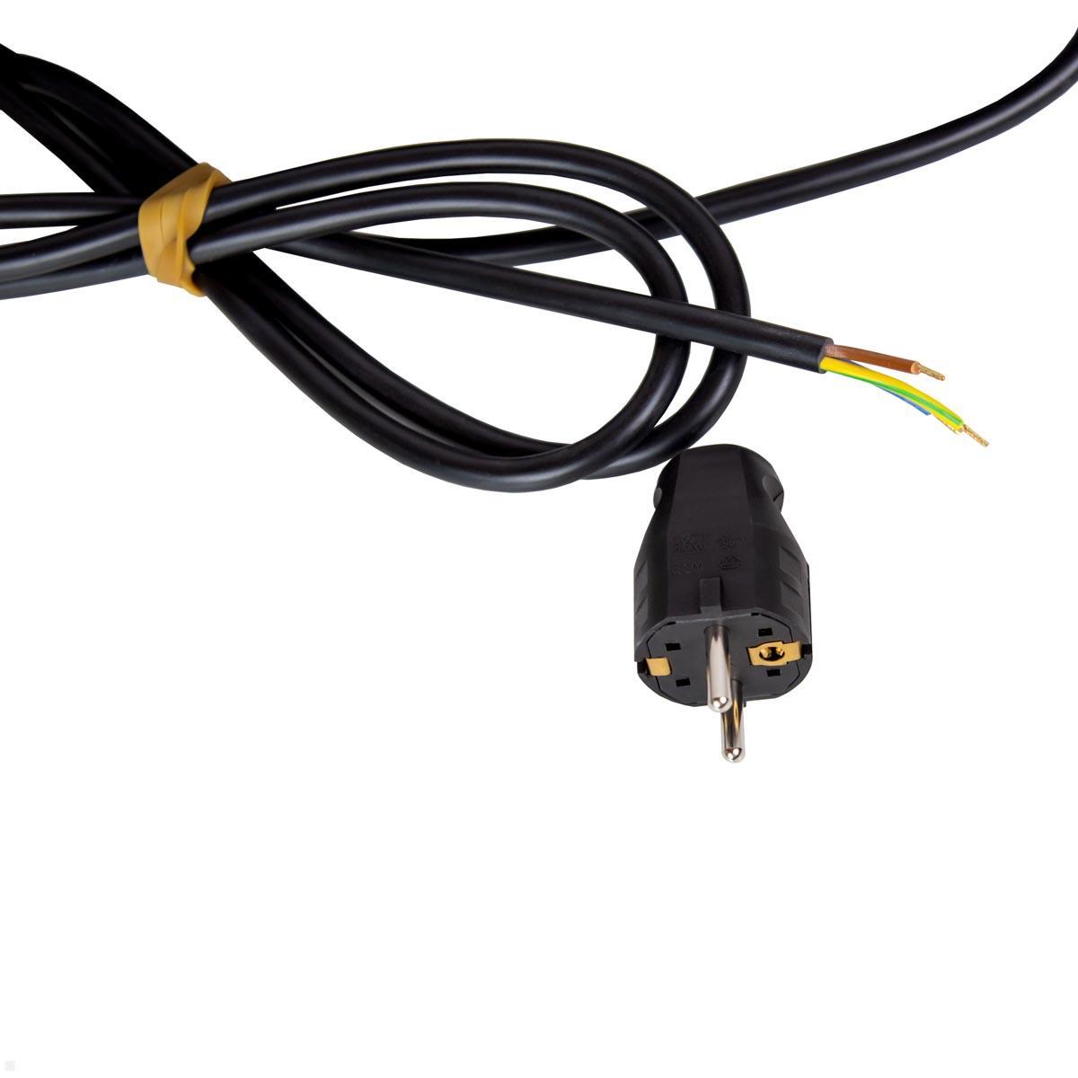 Bachmann CASIA 2 3x Steckdose 1x USB-Charger A/C (932.106) schwarz, lang, beigelegter Montagestecker