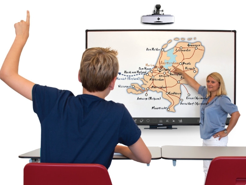 i3 Technologies interaktives Whiteboard 100 Zoll 10-Touch Duo V-SEnse-Tocuhfunktion