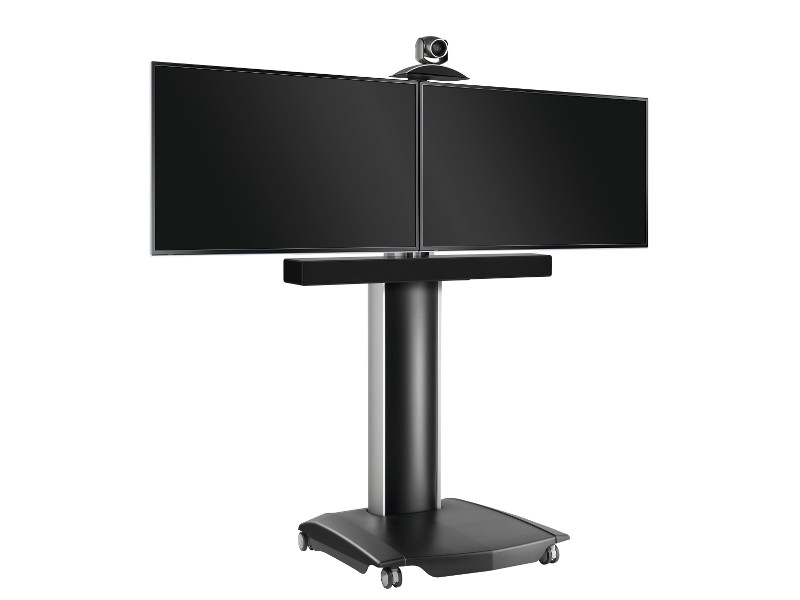 Vogels PFT 2520 Display-Trolley mit 2 Monitoren