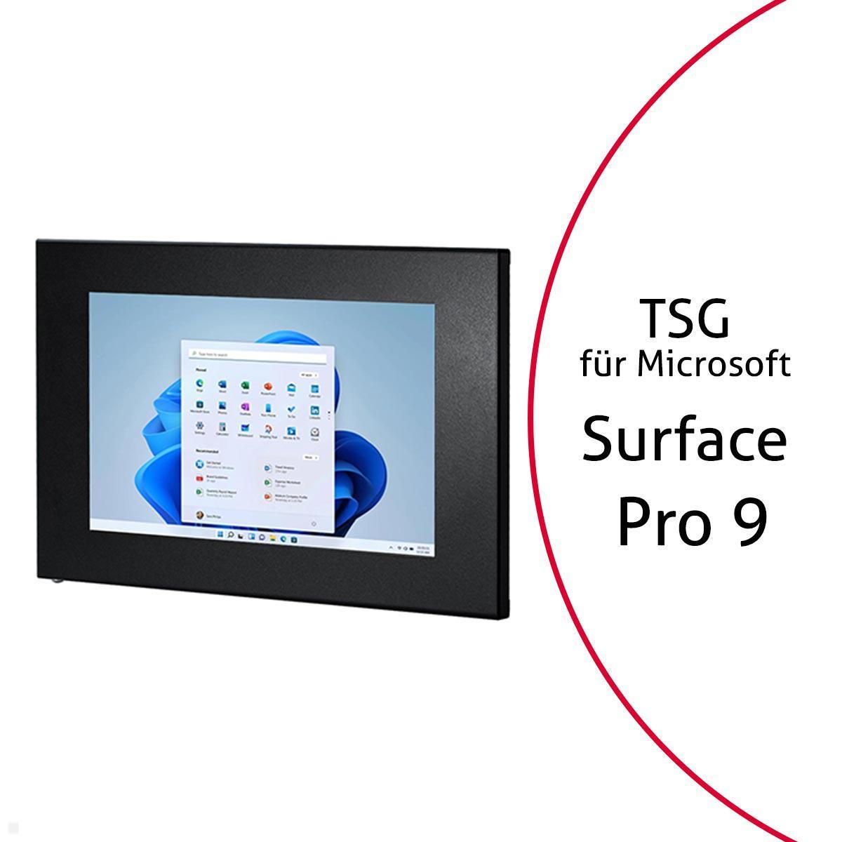 TabLines TSG098B Tablet Schutzgehäuse für Microsoft Surface Pro 9, schwarz