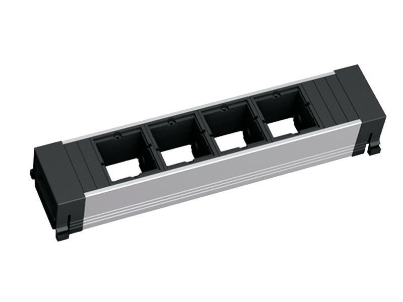 Bachmann CONFERENCE / TOP FRAME Steckdose 4-fach Custom Modul (909.000)