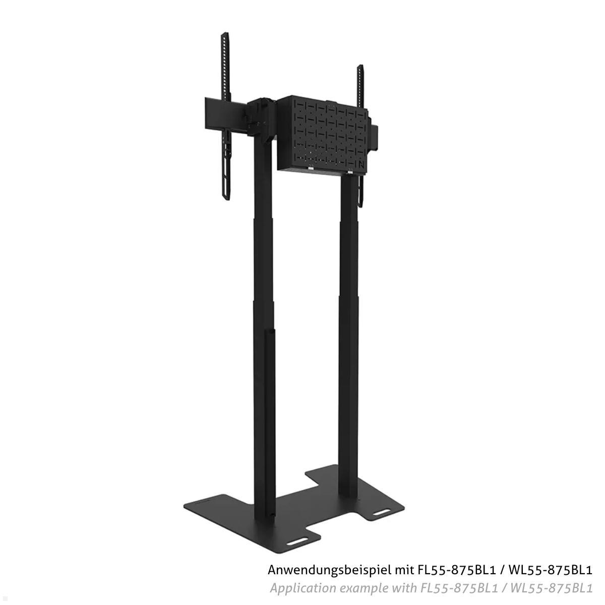 Neomounts AFP-875BL Zubehör Monitorständer Bodenplatte für FL55-875BL1 / WL55-875BL1 Anwendung