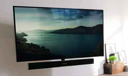 Heimkino einrichten - TV Halterung, Soundbar