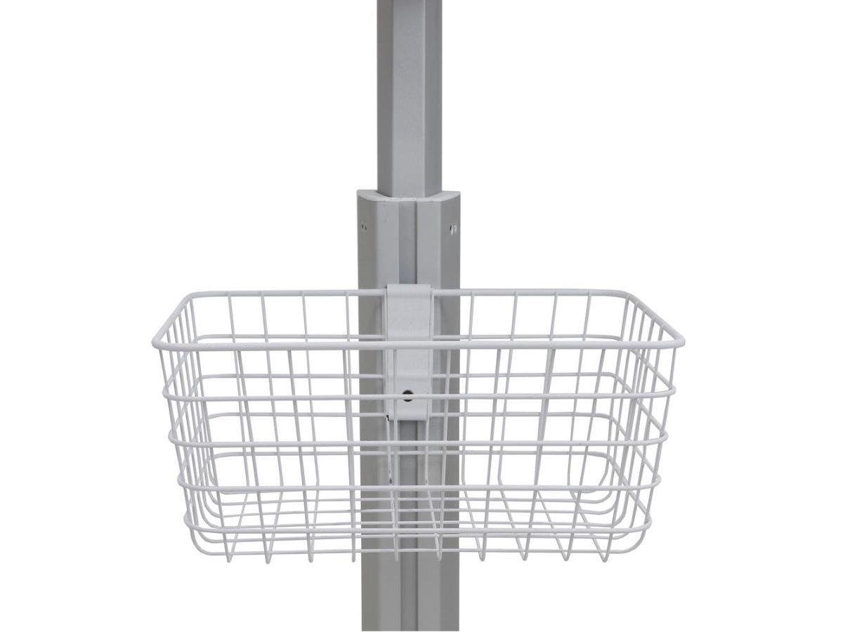 Ergotron Zubehör Drahtkorb für StyleView Wagen, klein (98-136-216) an Säule