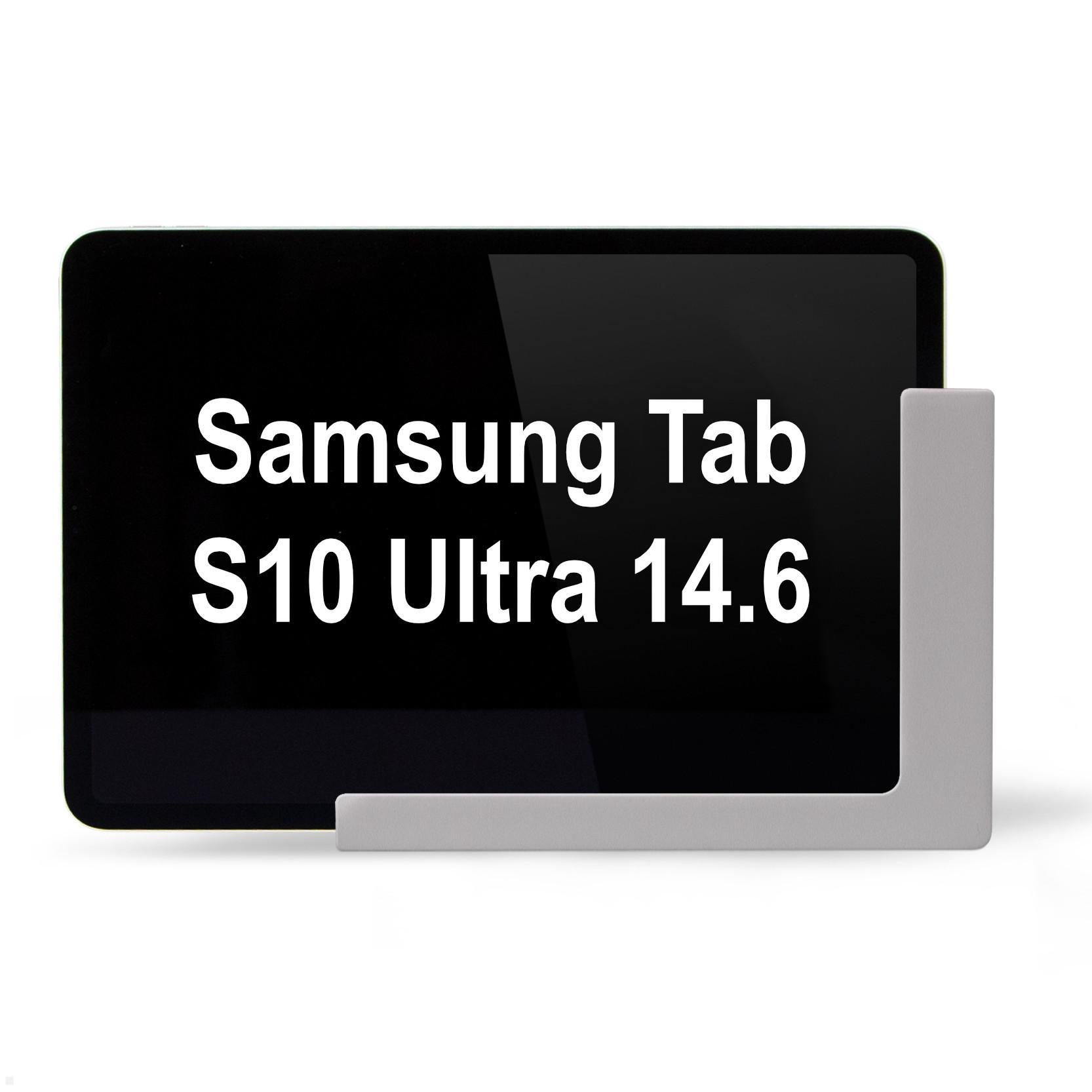 TabLines TWP041S Wandhalterung für Samsung Tab S10 Ultra 14.6, silber