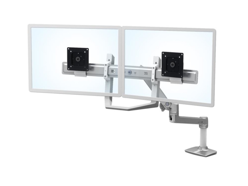 Ergotron Zubehör Monitorgriff Kit für Dual-Monitorhalterungen (98-037-062) Anwendungsbeispiel