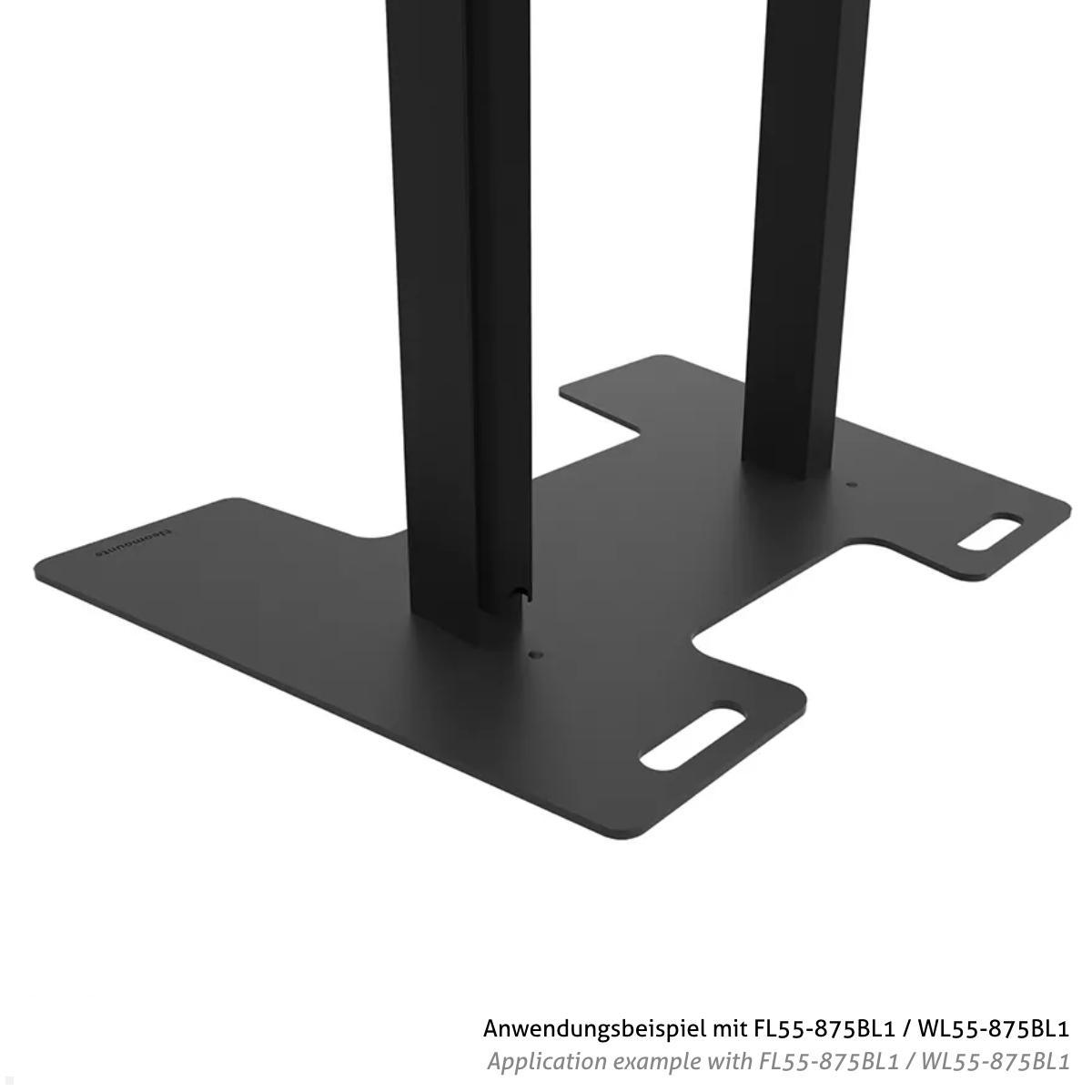 Neomounts AFP-875BL Zubehör Monitorständer Bodenplatte für FL55-875BL1 / WL55-875BL1 Ansicht