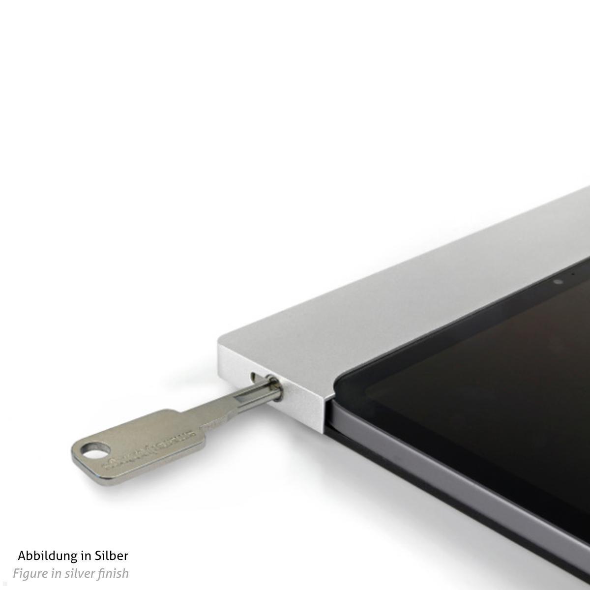 smart things sDock Fix iPad Wandhalterung A10 (s32b), schwarz Diebstahlschutz