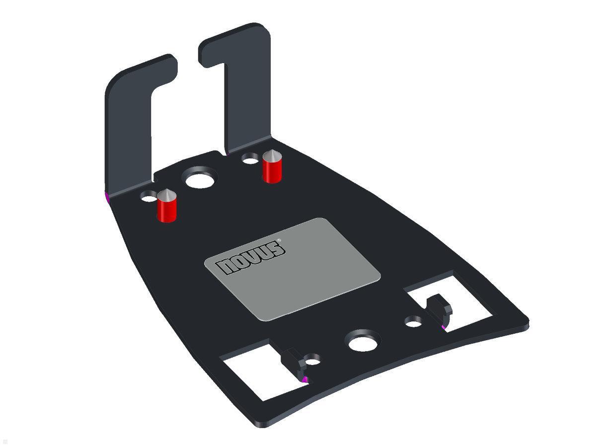 Novus POS Halterung für Scanner Magellan 1100i (851+0035+003) Frontansicht