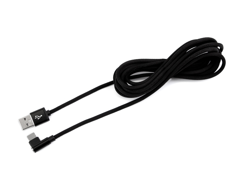 TecLines TUC009B USB auf USB C Kabel 90° gewinkelt 3 Meter