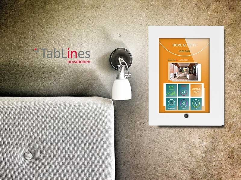 TabLines TSG036W Schutzgehäuse für Apple iPad Mini 1/2/3 - HB Smart Home Anwendung