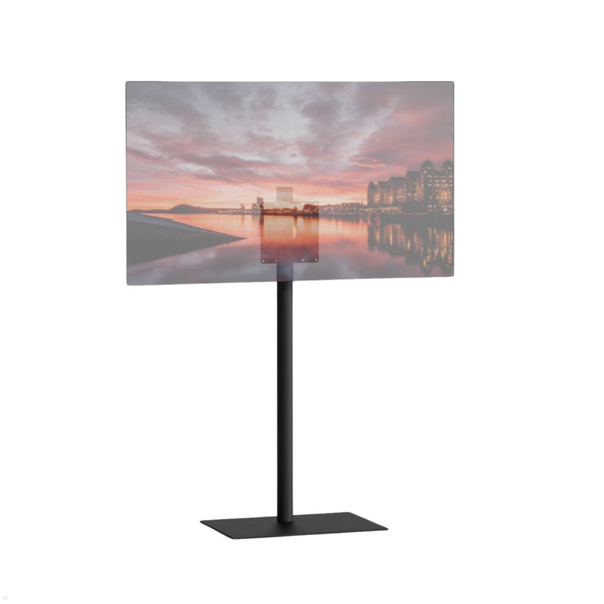 Cavus SQUARE120B22 TV Standfuß 32-65 Zoll, Säule 1200 mm, schwarz