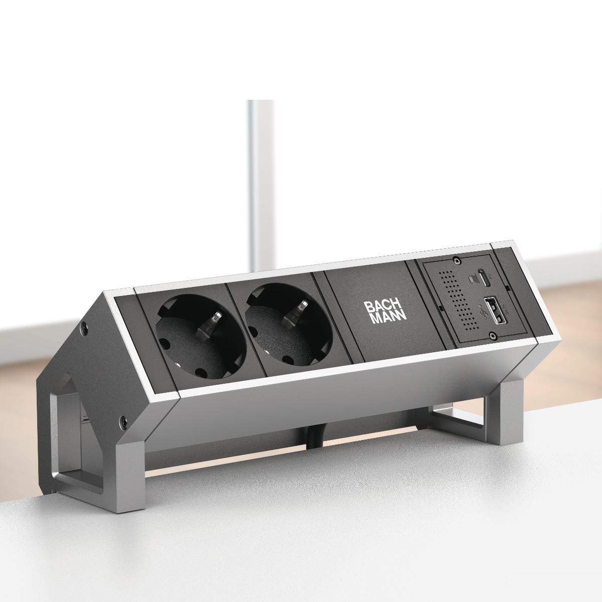 Bachmann Mini Port Replikator mit USB-C PD 100W 2x USB-A und Anschlusskabel (917.2290), Anwendungsmöglichkeit