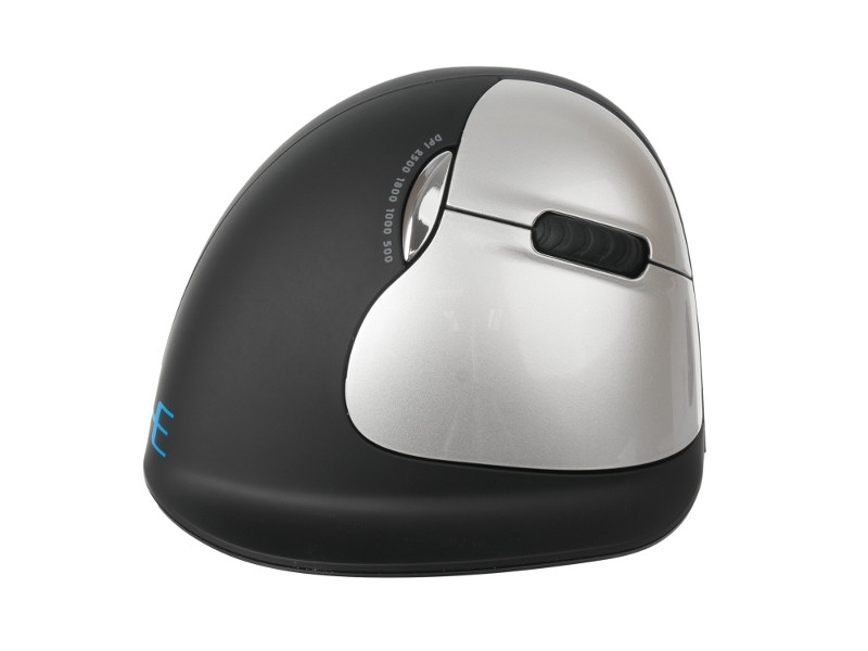 R-Go HE Mouse ergonomische Maus L rechts RGOHELAWL, drahtlos, Drehrad