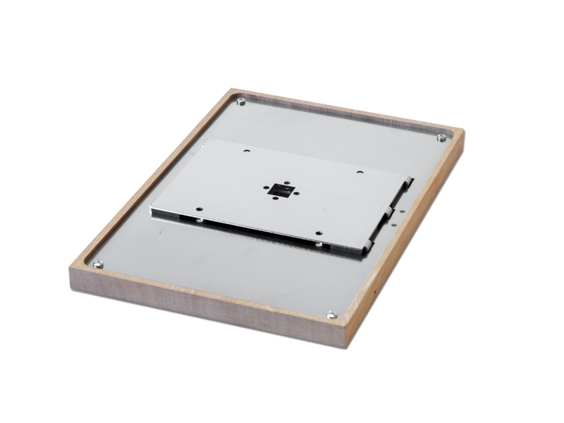 TabLines TSG037O Schutzgehäuse für Apple iPad Air 2, HB, Eiche Rückseite