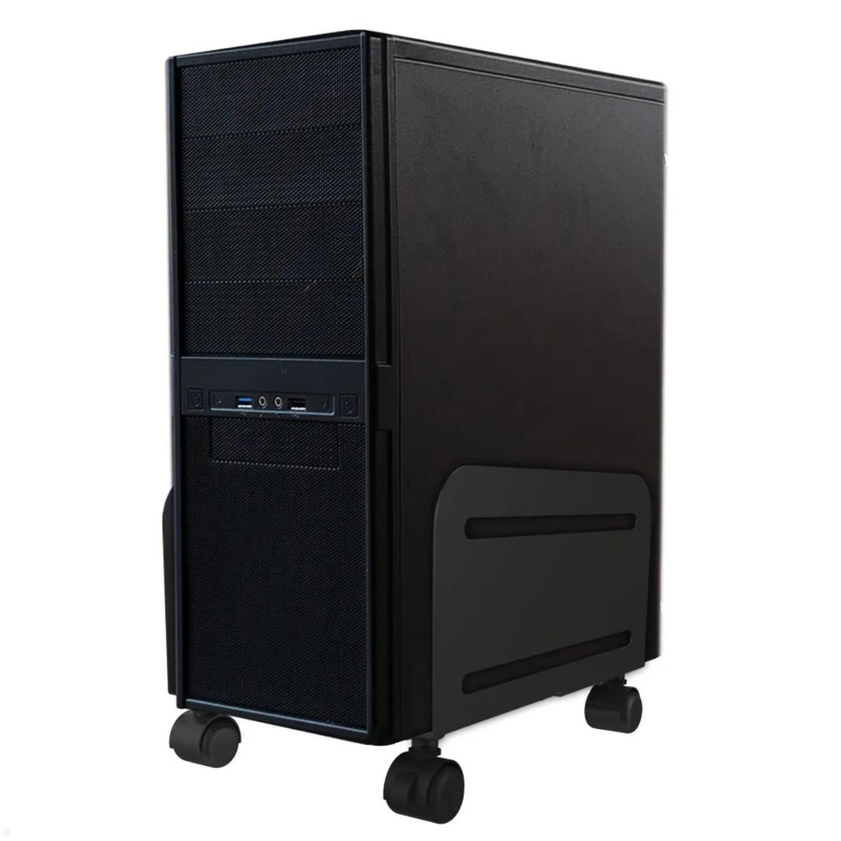 Neomounts CPU-M100BLACK mobile PC Halterung, schwarz, Tower PC