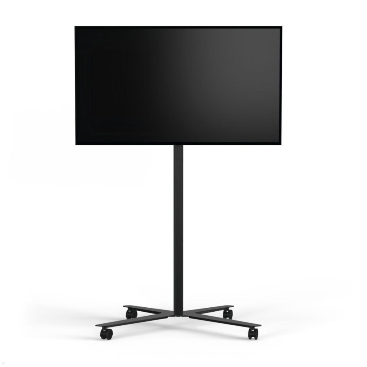 SMS Icon FM MT 1800 mobiler Monitorständer bis 50 Zoll, schwarz (K12-006-1) mit Display