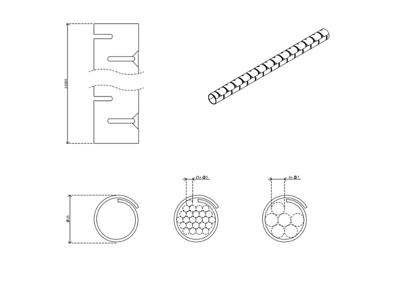 Dataflex Addit Kabelbündelung 25 mm (33763)