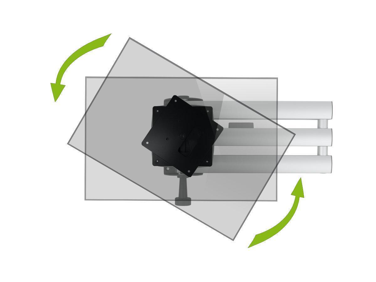 MonLines MPH010 Pivot 90 Grad drehbare Adapterplatte VESA 200x200 mm Abbildung ähnlich