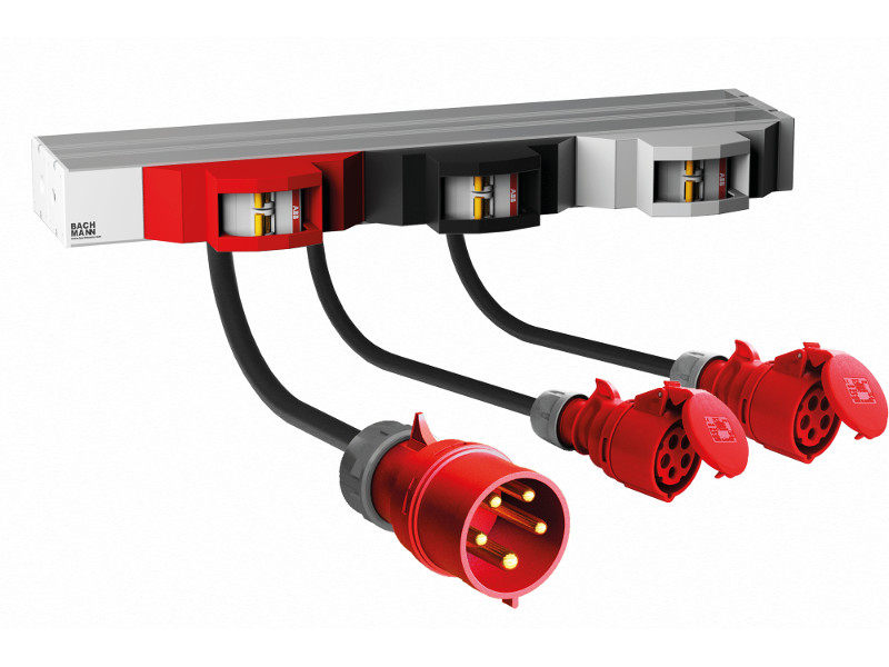 Bachmann IT PDU 19Zoll FuseBox 6x LS 1HE (800.0120)