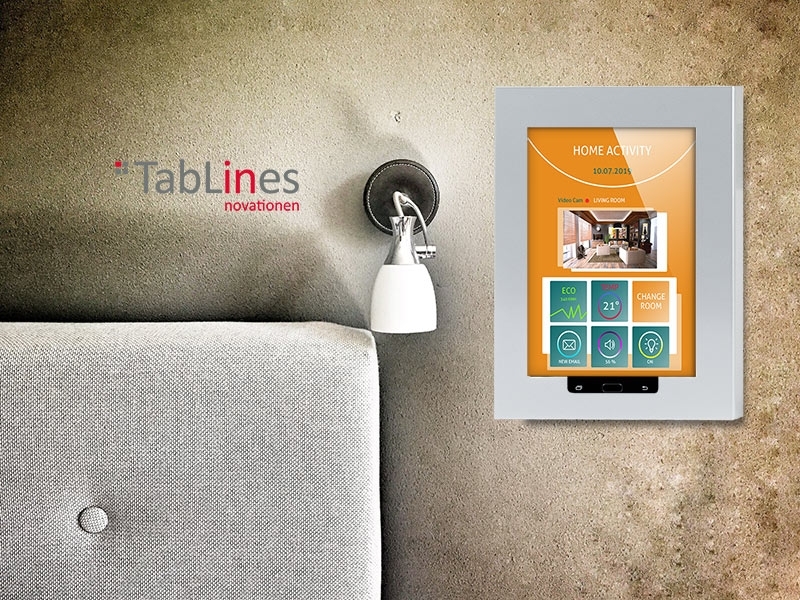 TabLines TSG023S Tablet Schutzgehäuse für Samsung Tab S2 8.0, HB als SmartHome Zentrale