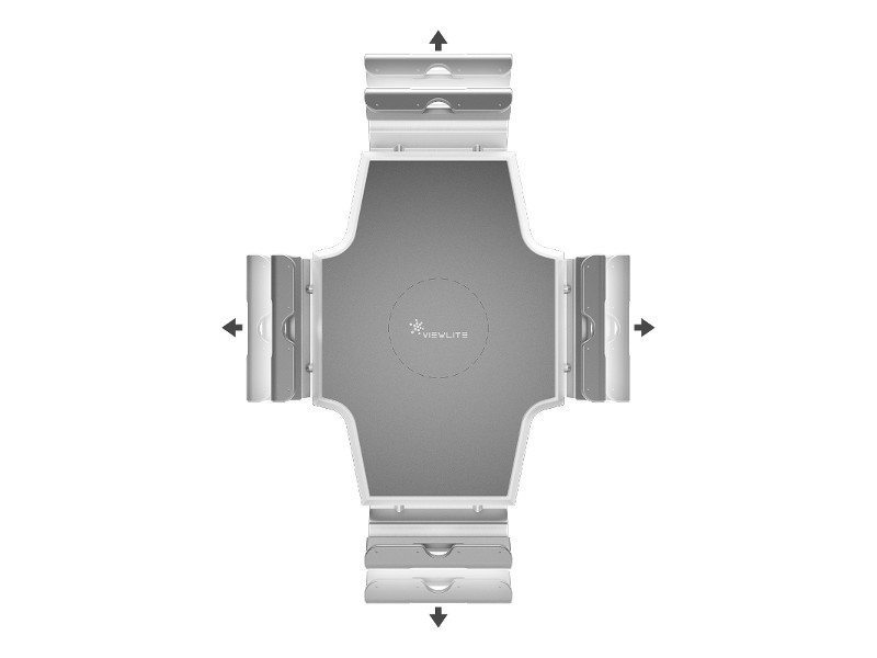 Dataflex 58.050 Viewlite universelle Tablethalterung front