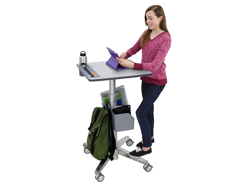 Ergotron LearnFit einstellbarer Stehschreibtisch (24-481-003), Anwendung