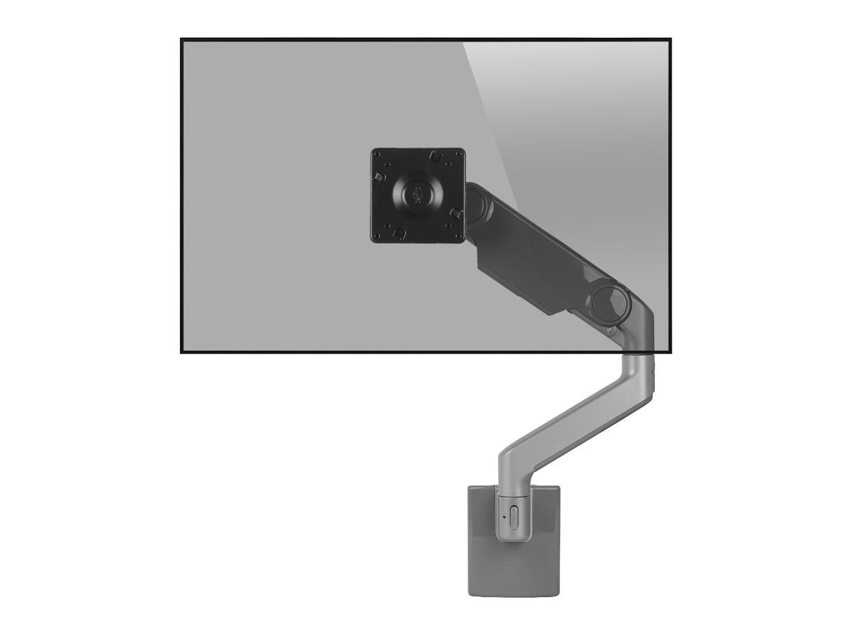 Humanscale M8.1 Monitor Wandhalterung schräg, silber