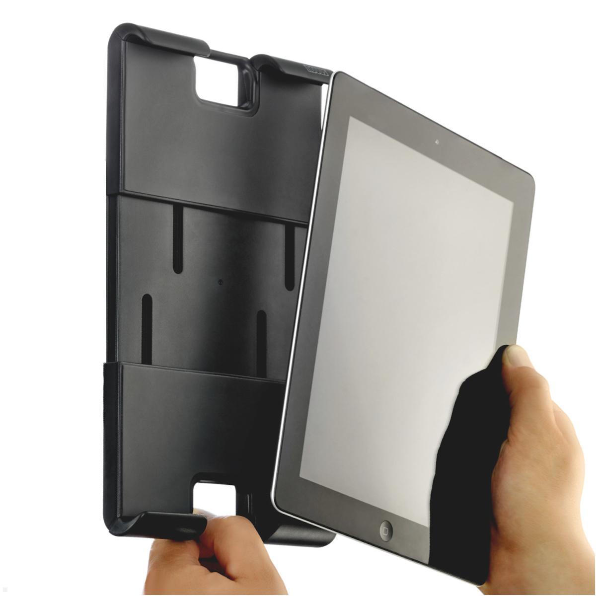 Novus MY tab + cross flache Tablet Wandhalterung (911+3005+003), Tablet im Hochformat