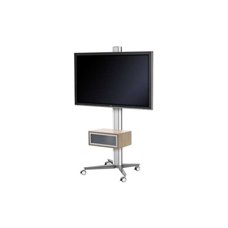 SMS Flatscreen X FH M 1455 mobiler Monitorständer (PD031002-P0) mit Zubehör