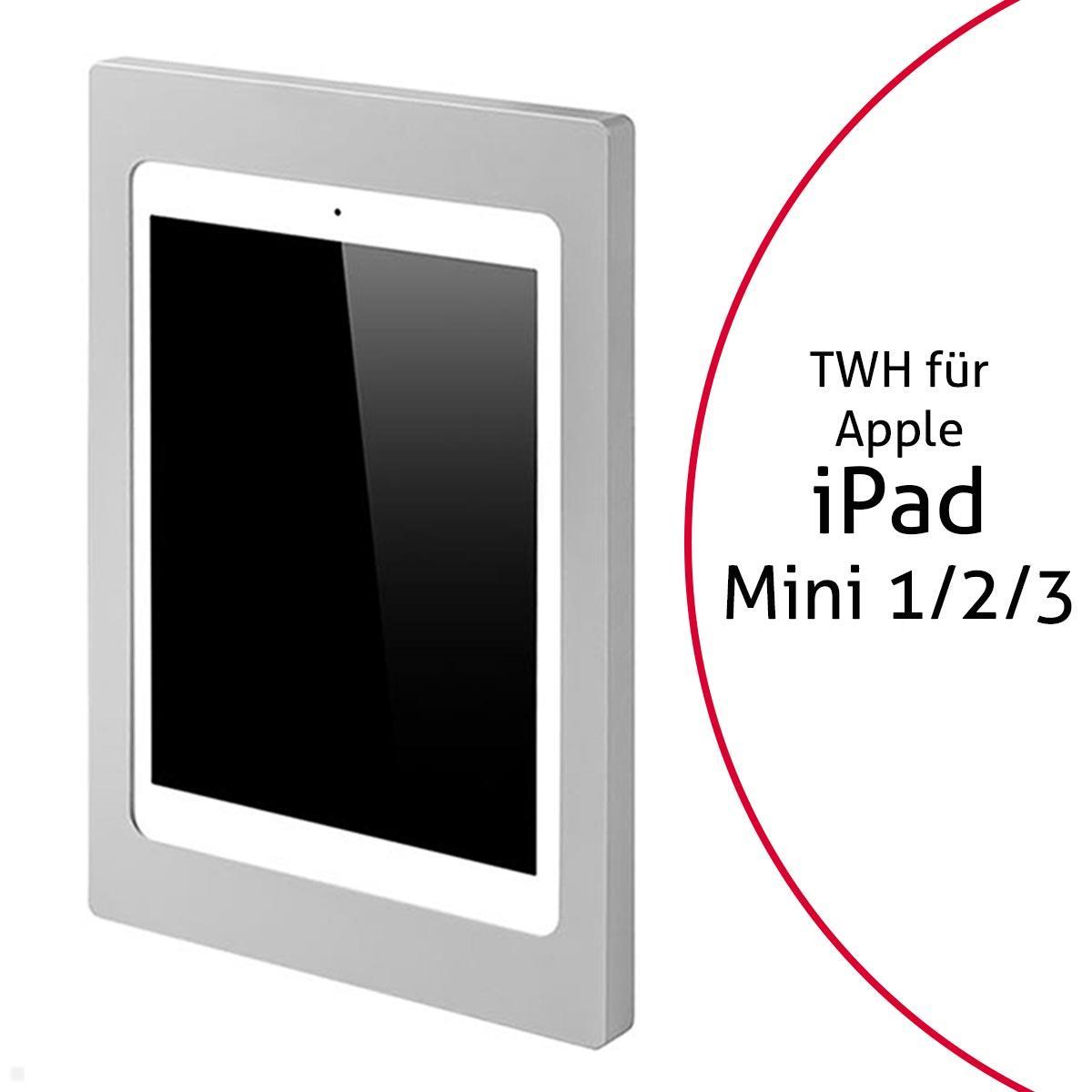 TabLines TWH047S Tablet Wandhalterung für Apple iPad Mini 1/2/3, silber