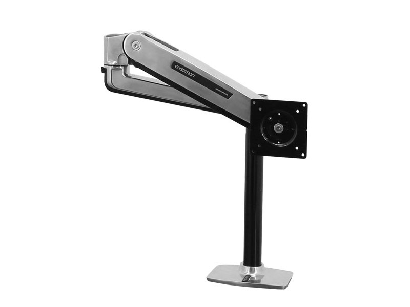 Ergotron 45-360-026 LX Sit-Stand Desk Mount LCD Arm eingeklappt