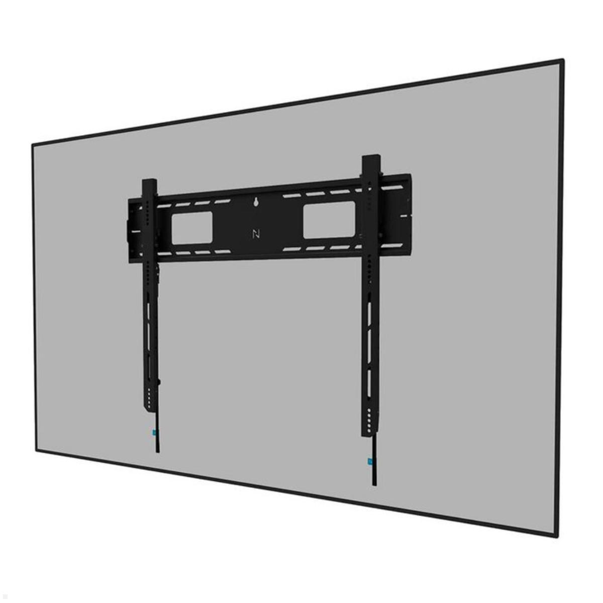 Neomounts Level WL30-750BL18 flacher Schwerlast TV Wandhalter 43 - 98 Zoll, 125 kg, schwarz