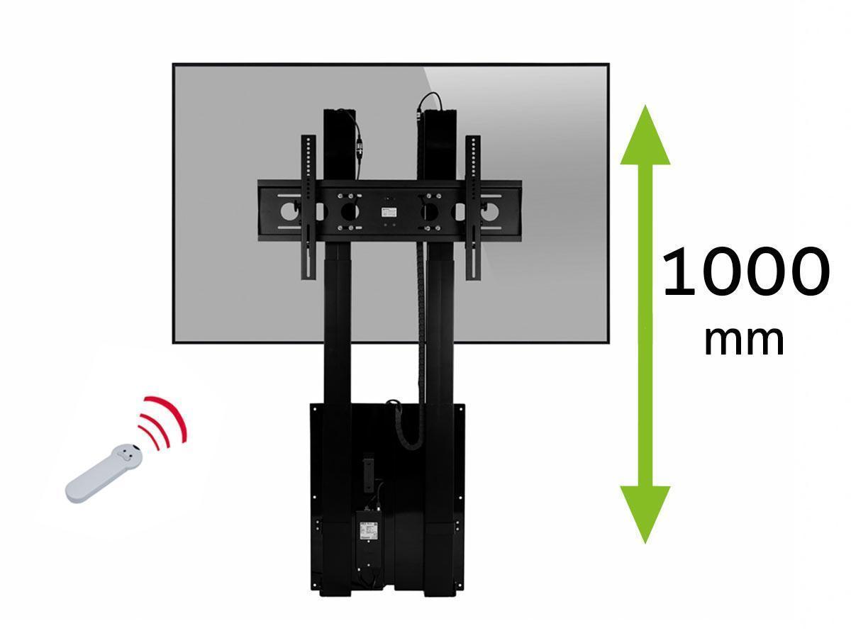 MonLines TV Lift Wandhalter elektrisch, 1000mm, bis 90 Zoll