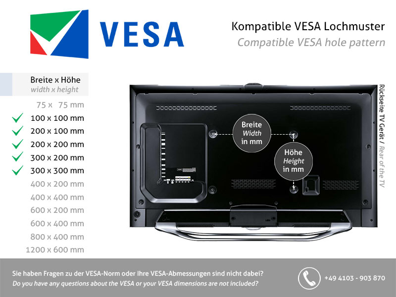 Peerless SS560DPB TV Ständer 32-65 Zoll höhenverstellbar, schwarz VESA Standard