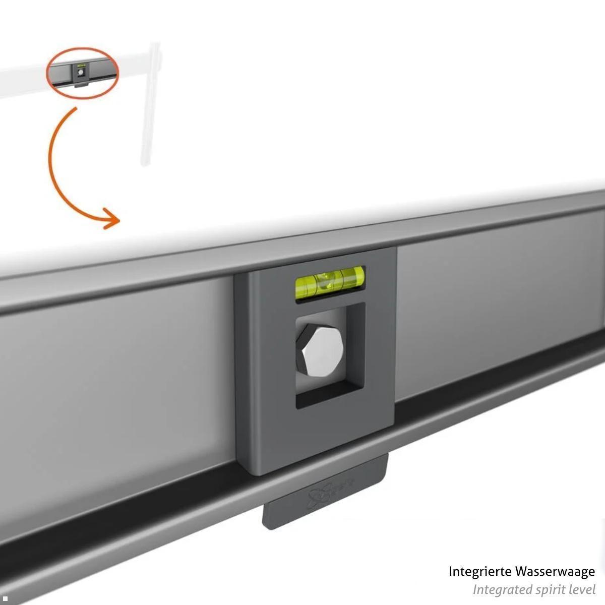 Flache TV Wandhalterung  32 bis 77 Zoll Vogels TVM 5405, Wasserwaage