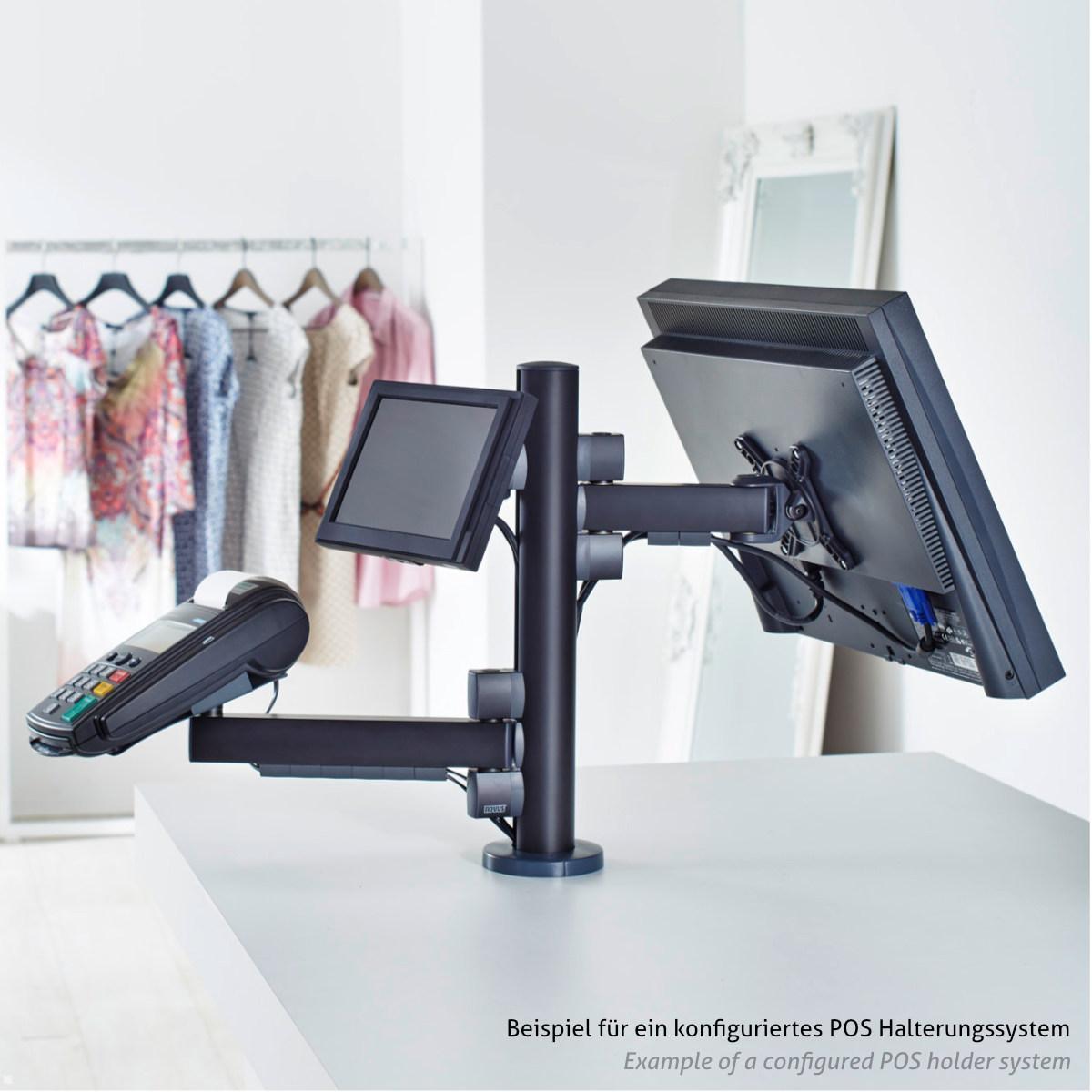 Novus POS Halterung für EC Cash Terminal Network AP-10 (851+0035+047) Anwendungsbeispiel