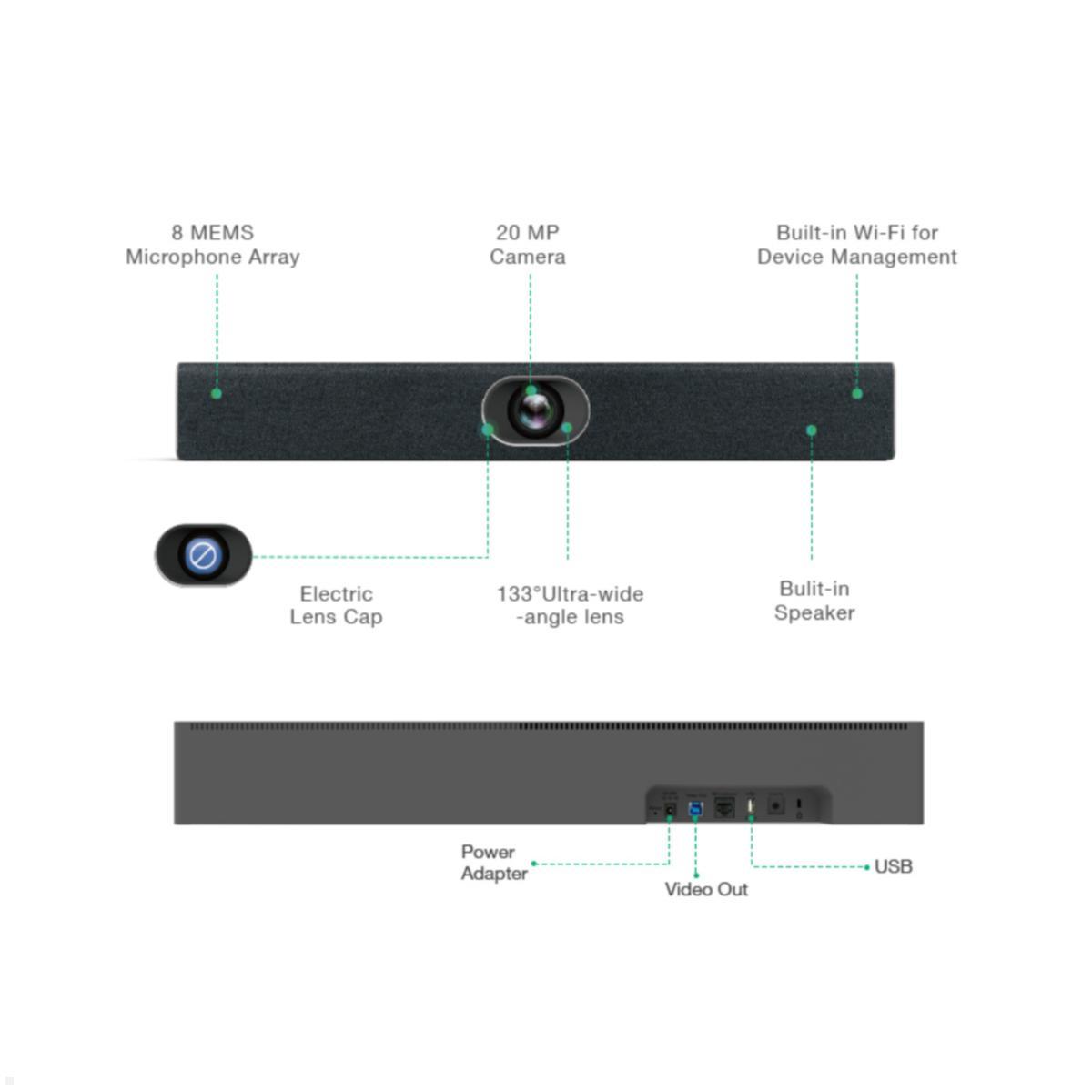 TecLines TSB004 All-in-One Video Soundbar