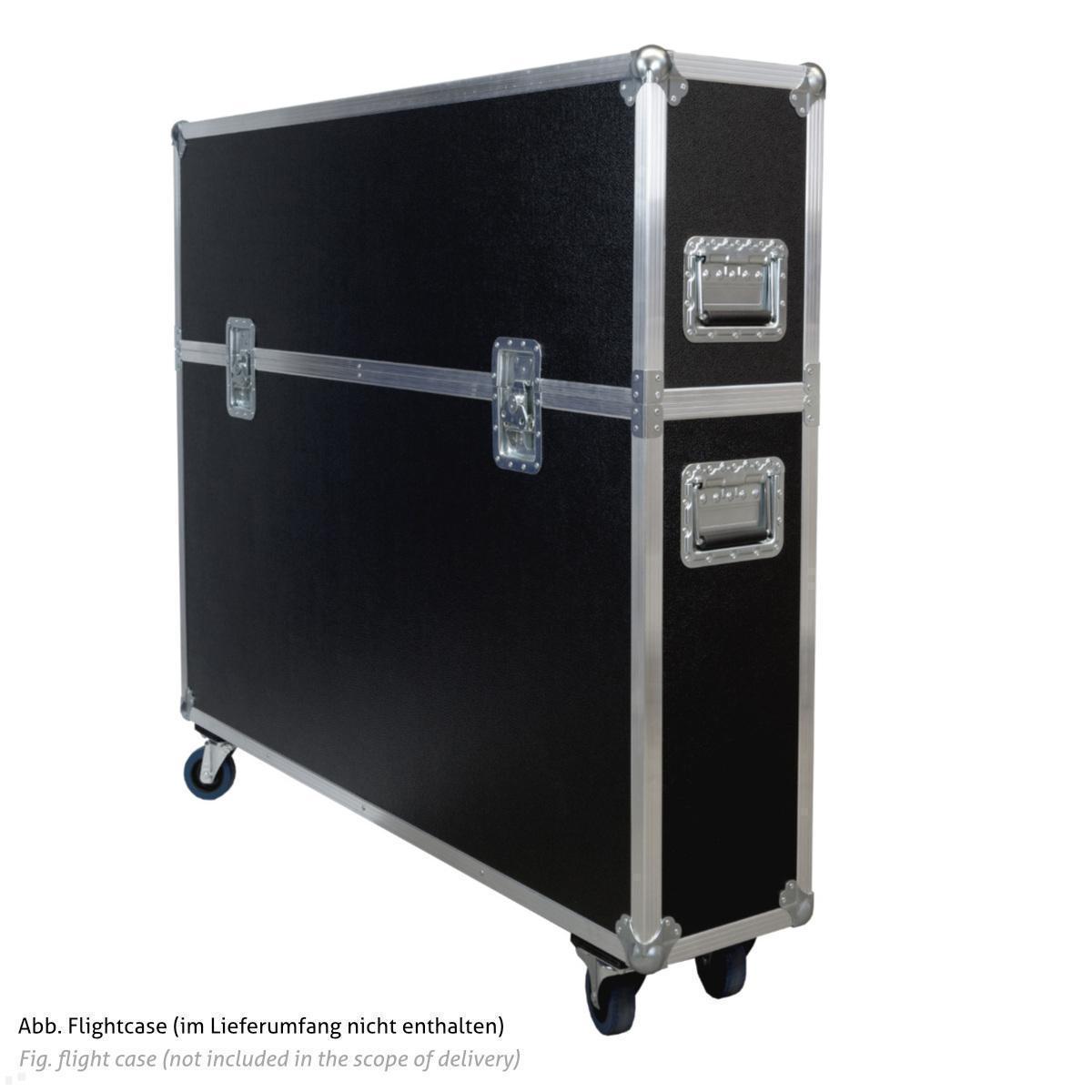 MonLines Zubehör MTC101 Trennwand für 2. Monitor Flightcase MTC001B 50 - 65 Zoll Transportcase