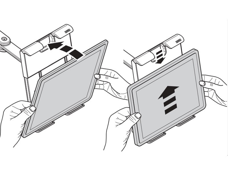 Novus SKY tab universal Tablet Halterung Montage