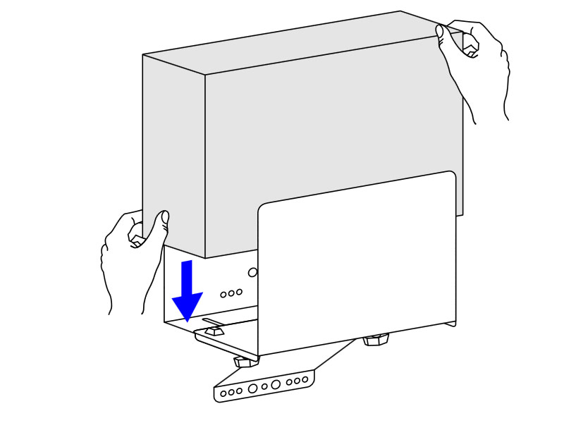 Ergotron PC Halterung 80-063-200 Handhabung