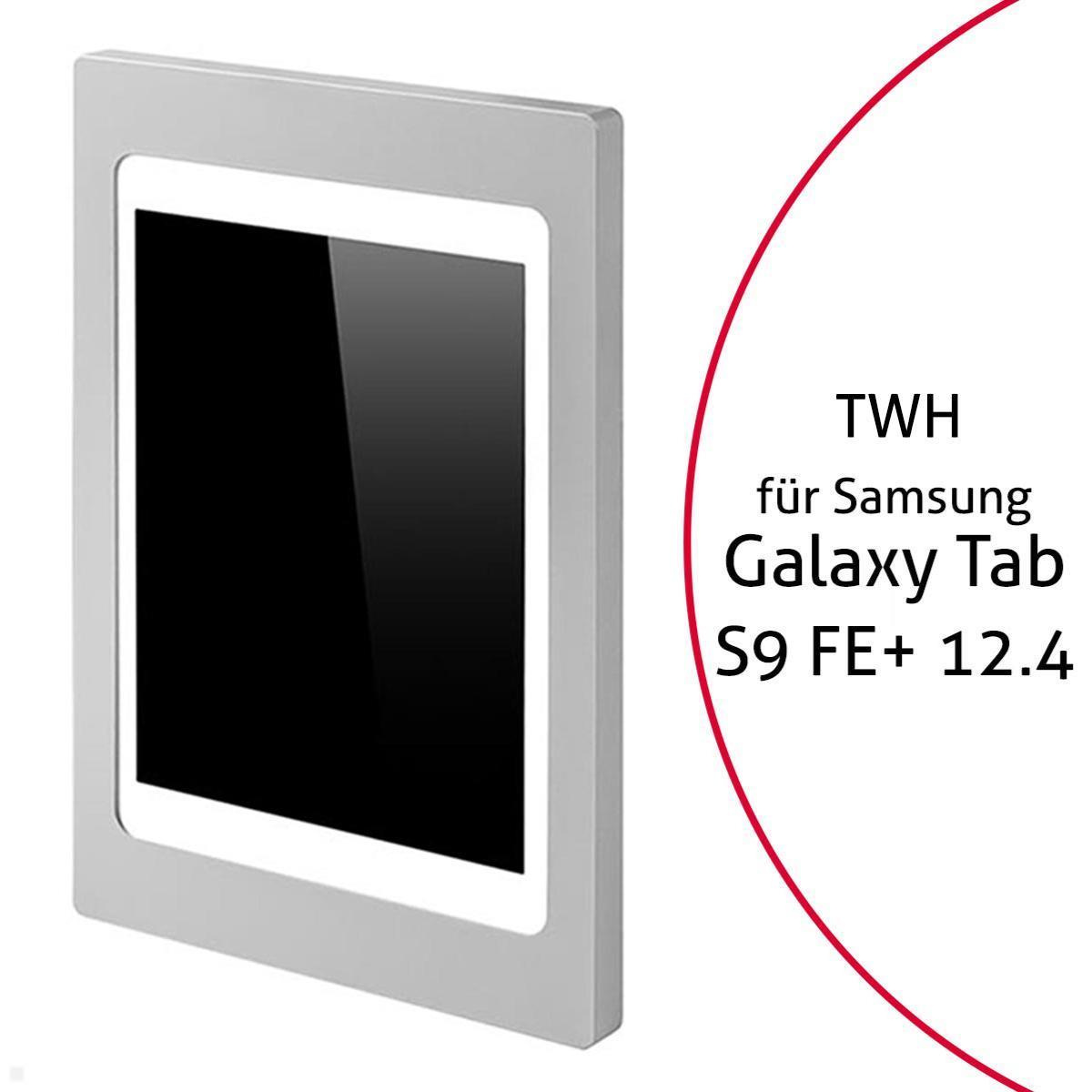 TabLines TWH053S Tablet Wandhalterung für Samsung Tab S9 FE+ 12.4, silber