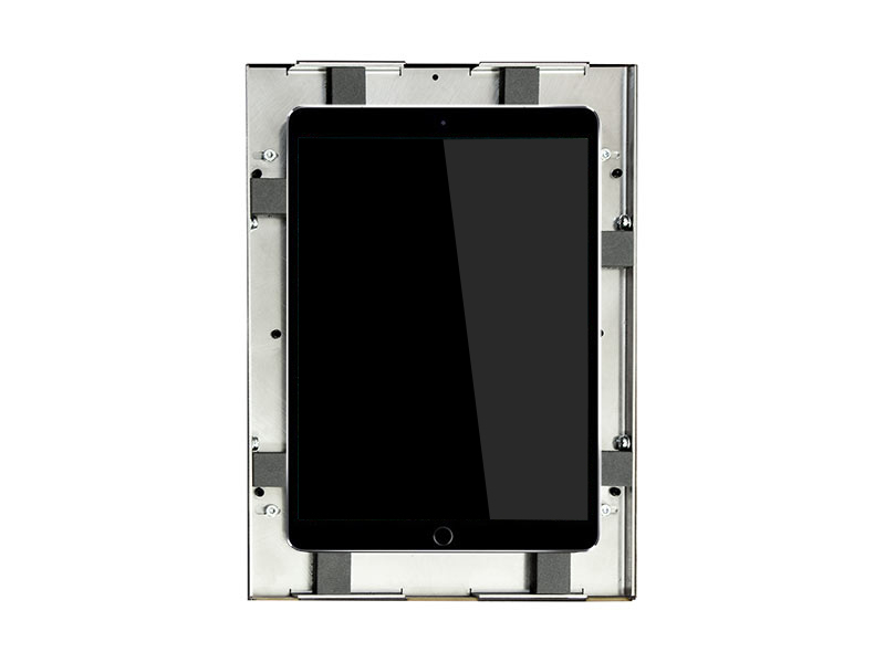 TabLines TWE018S Tablet Wandeinbau für Apple iPad Mini 4 + Mini 5, HB, silber Ansicht ohne Rahmen